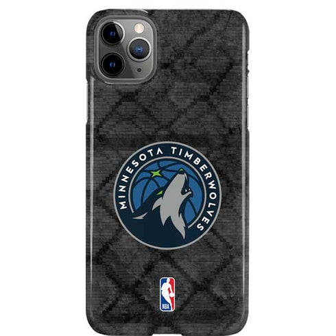 NBA Minnesota Timberwolves Dark Rust iPhone Cases